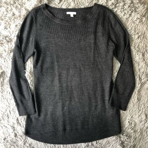 New York & Company | Grey Crew Neck Sweater